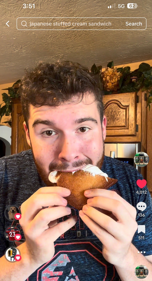 Viral Japanese Cream Sandwich